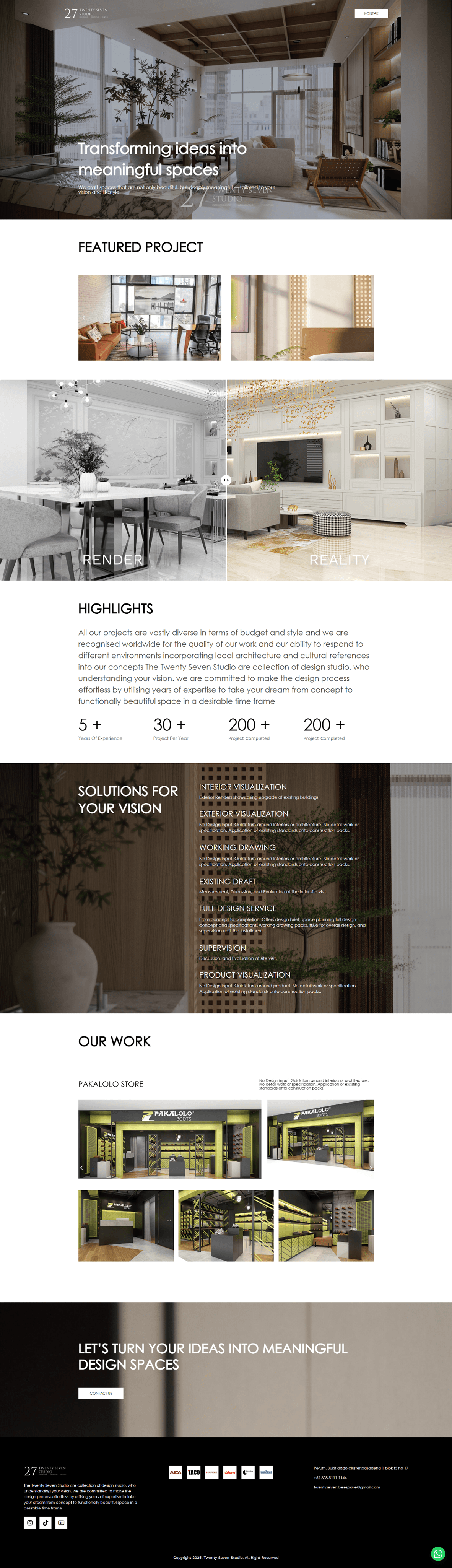 27 Studio Creative Production House Portfolio